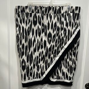 Torrid Animal Print Pencil Skirt